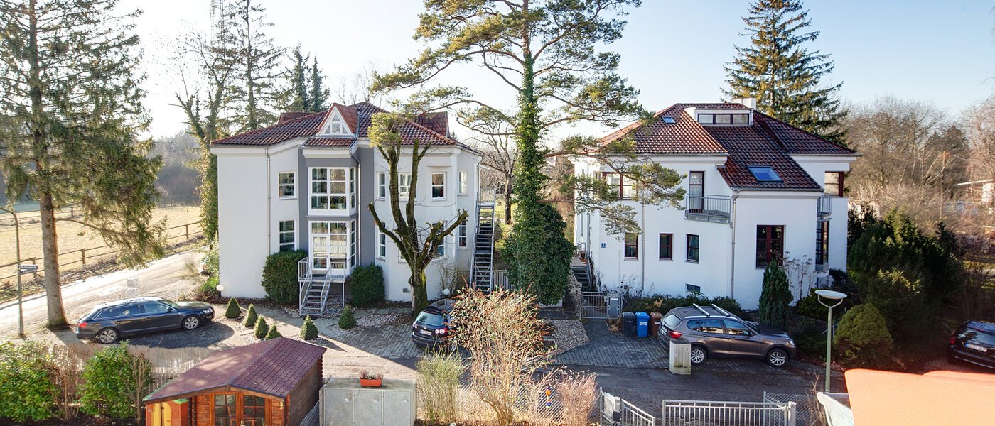 мансардная квартира München Feldmoching 01 вид из окна 9344