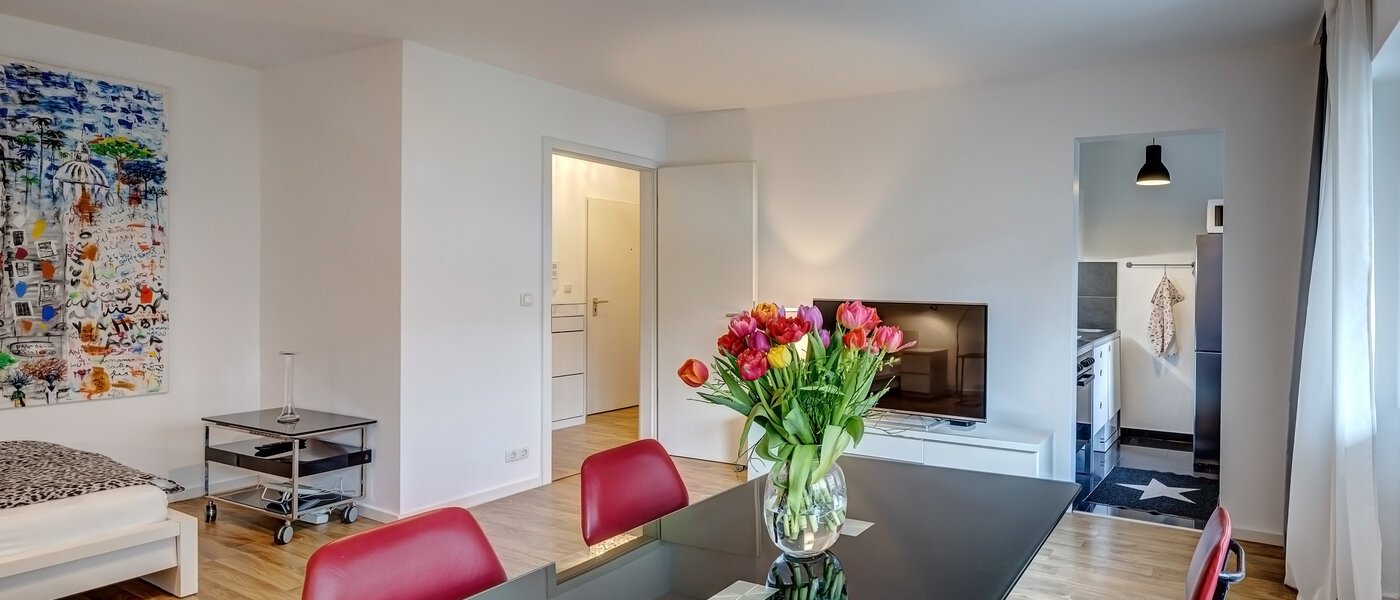 квартира München Moosach 03 жилое пространство 9358