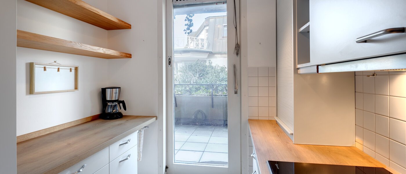 квартира München Schwabing - Alte Heide 02 кухня 9368