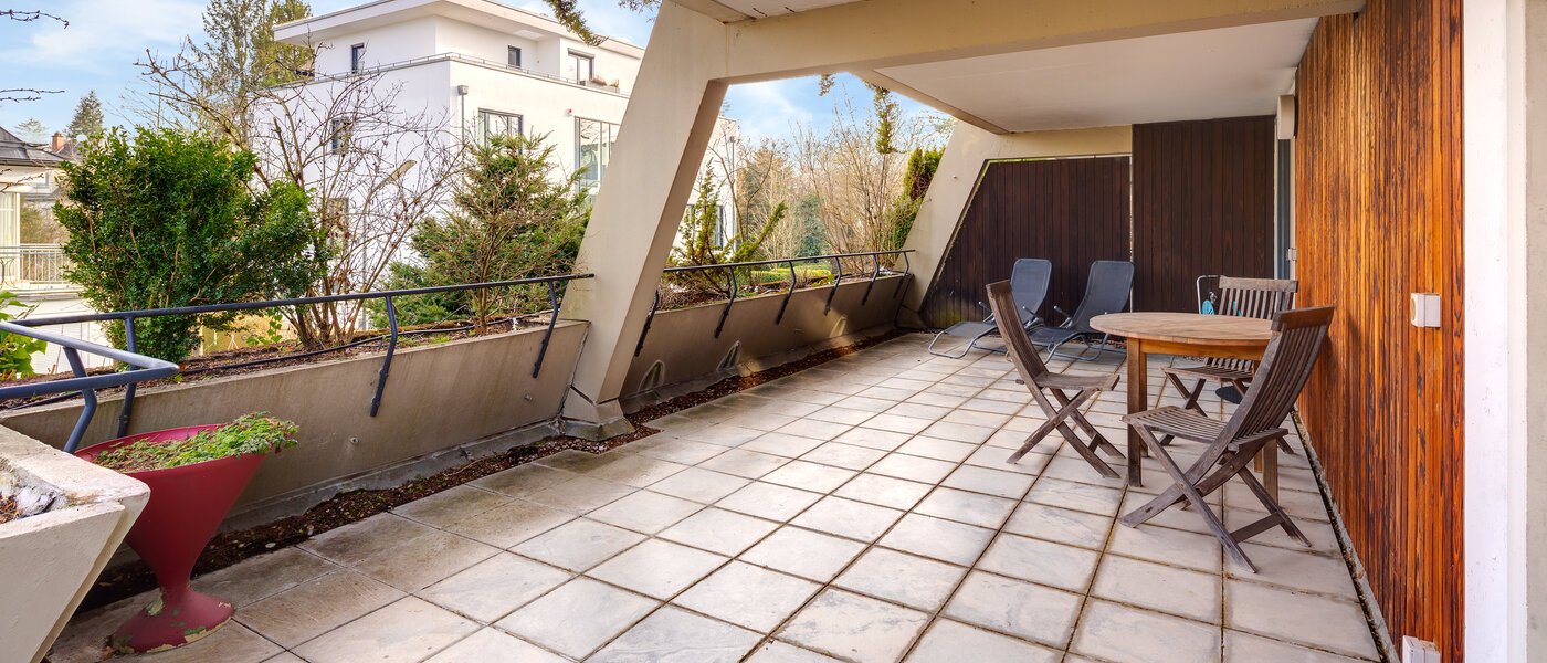 квартира München Schwabing - Alte Heide 01 балкон 9368