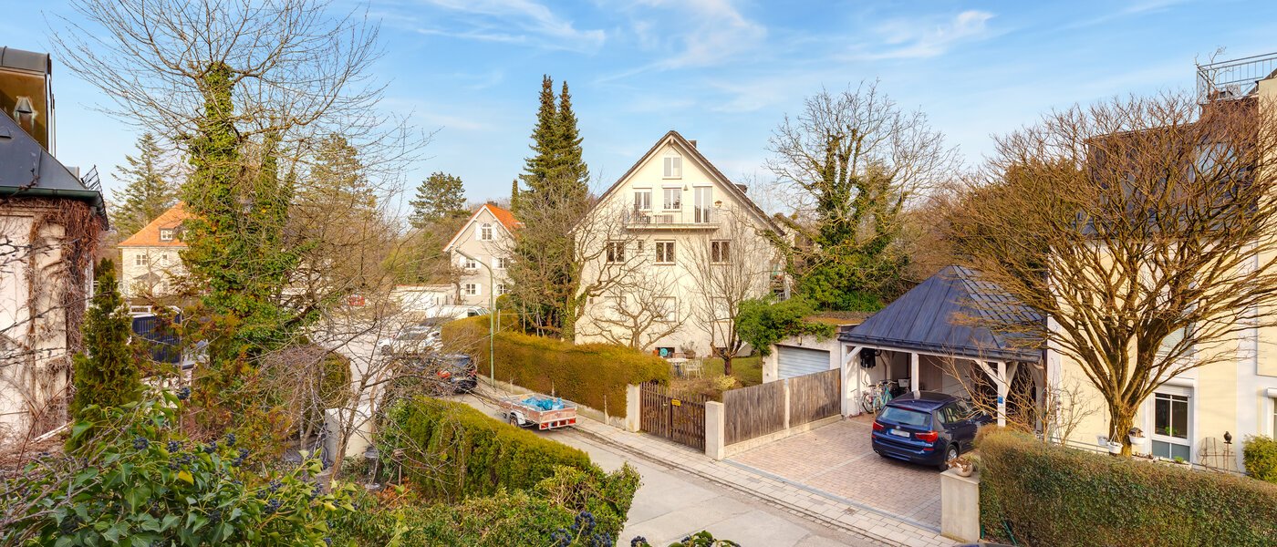 квартира München Schwabing - Alte Heide 02 вид из окна 9368