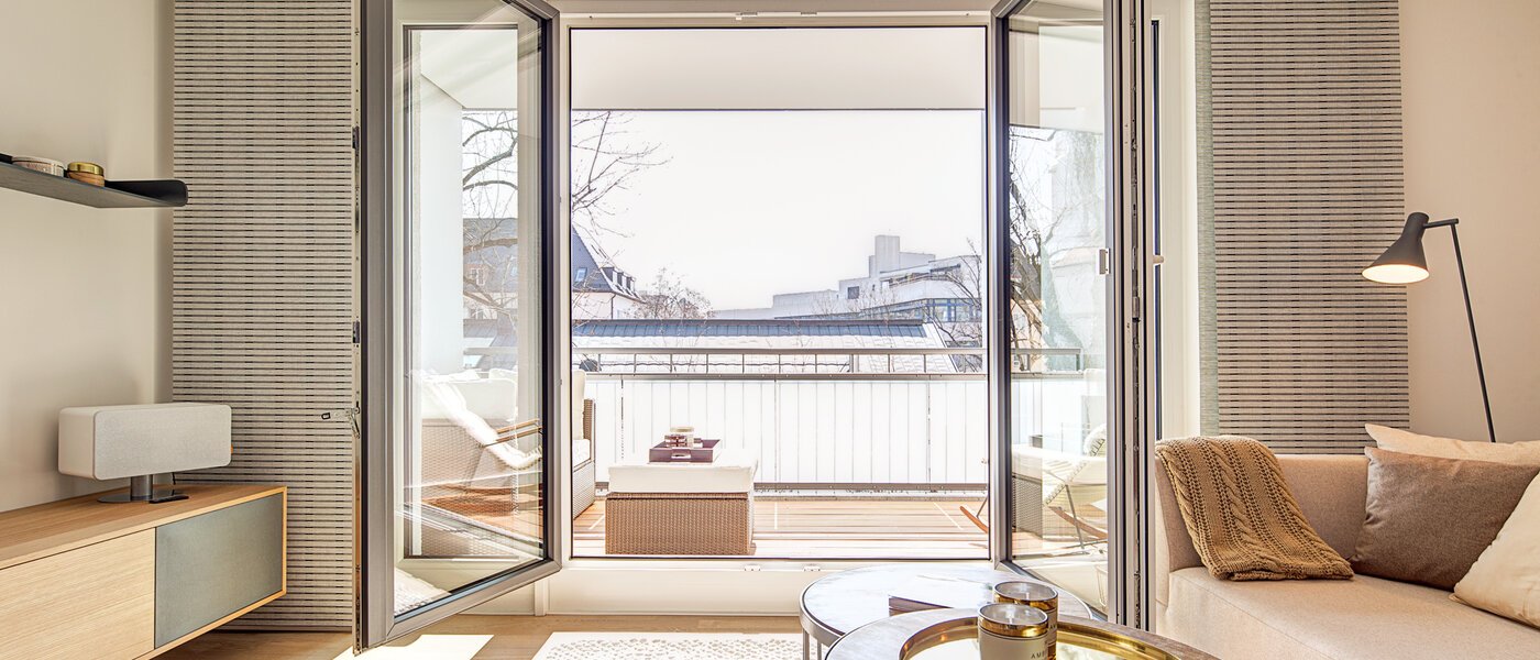 квартира München Schwanthalerhöhe 02 гостиная 9378