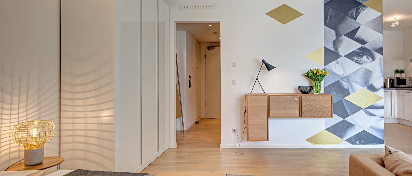 квартира München Schwanthalerhöhe 05 гостиная 9378