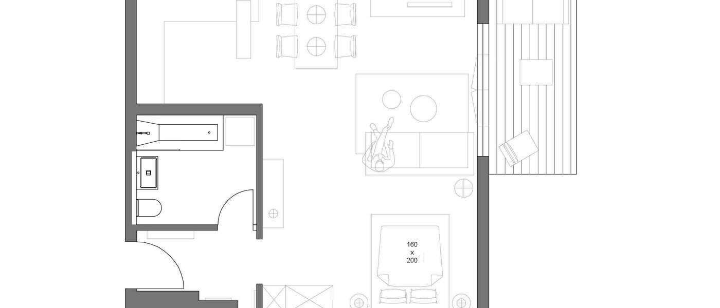 квартира München Schwanthalerhöhe 01 план этажа 9378