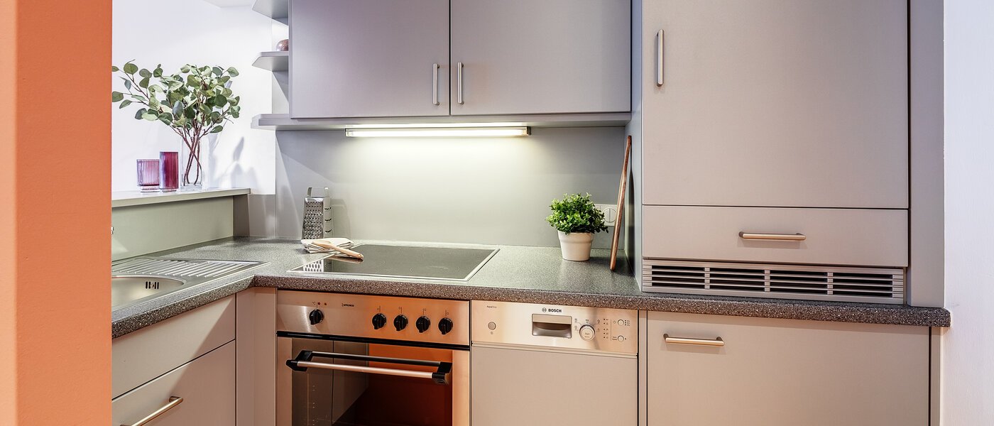 квартира München Schwabing (rechts der Leopoldstraße) 01 кухня 938