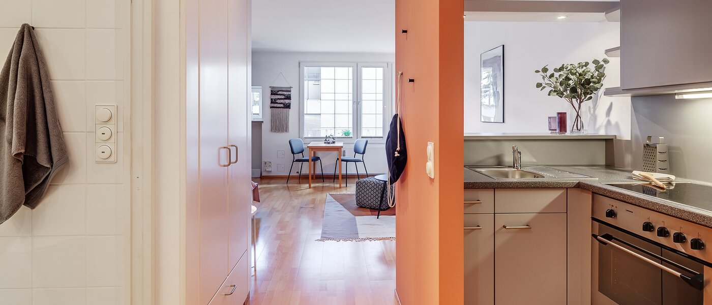 квартира München Schwabing (rechts der Leopoldstraße) 02 коридор 938