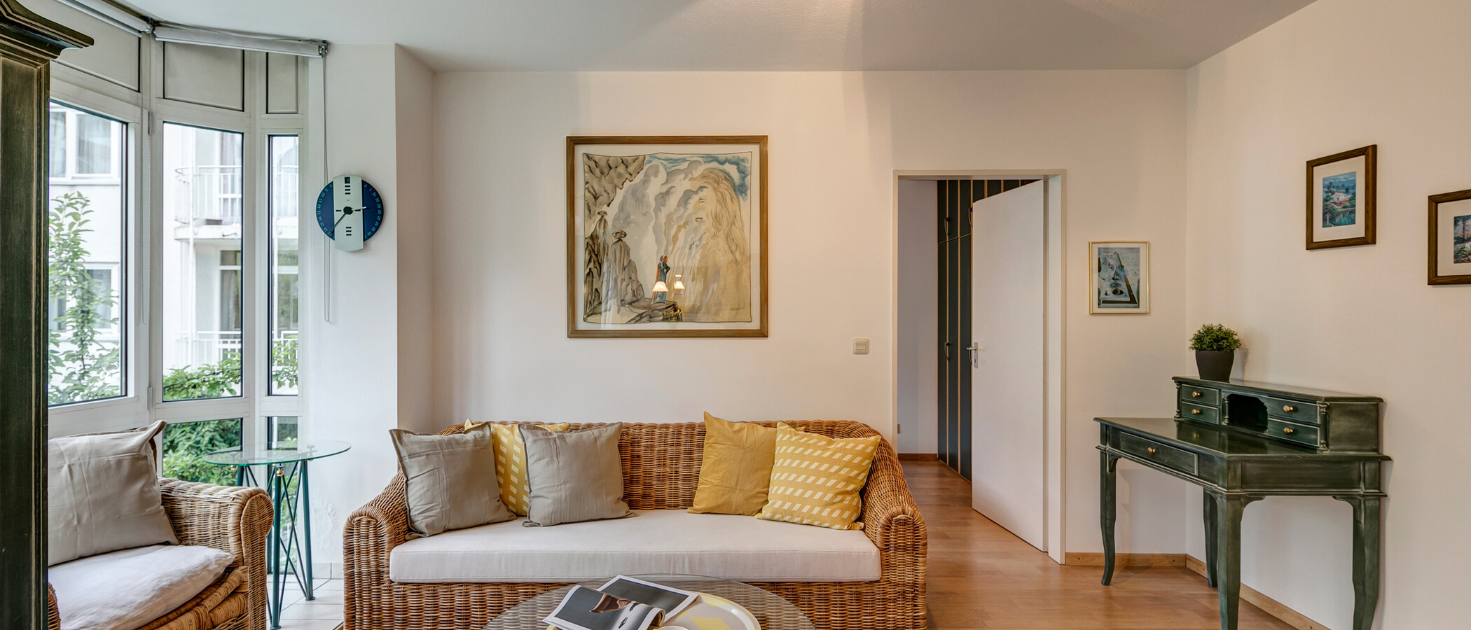 квартира München Lehel 01 гостиная 939