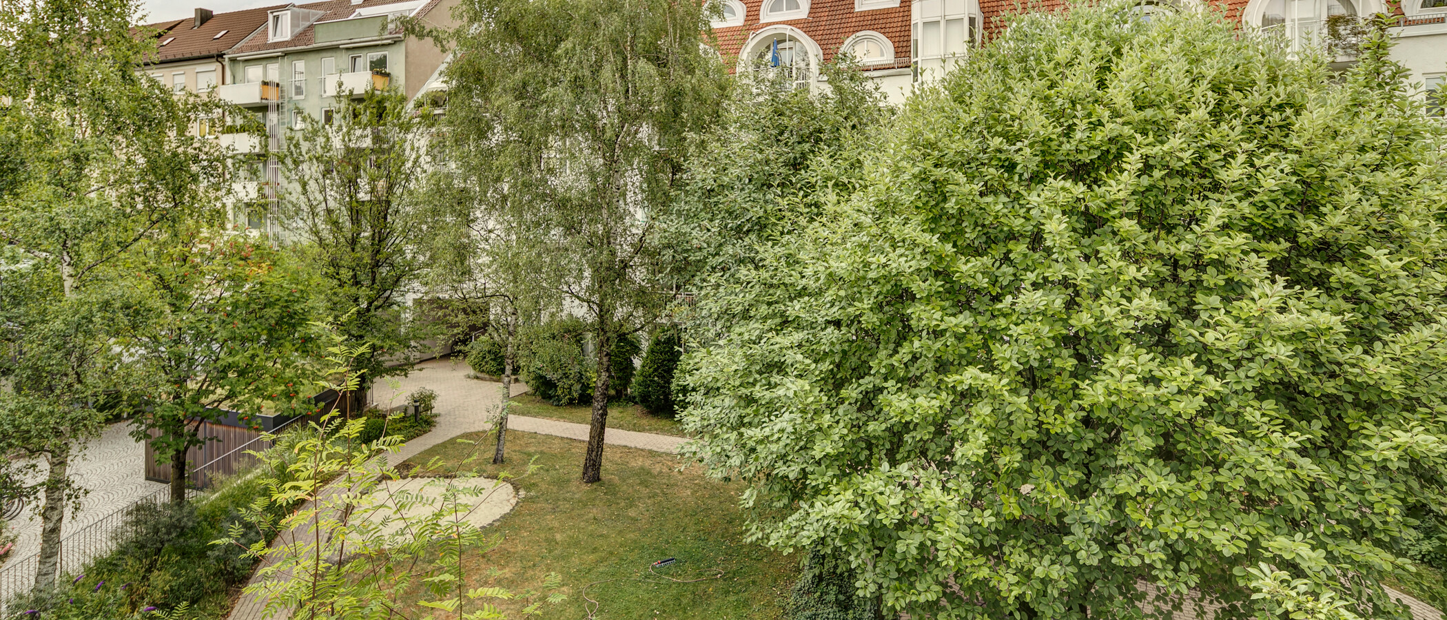 квартира München Lehel 01 вид из окна 939