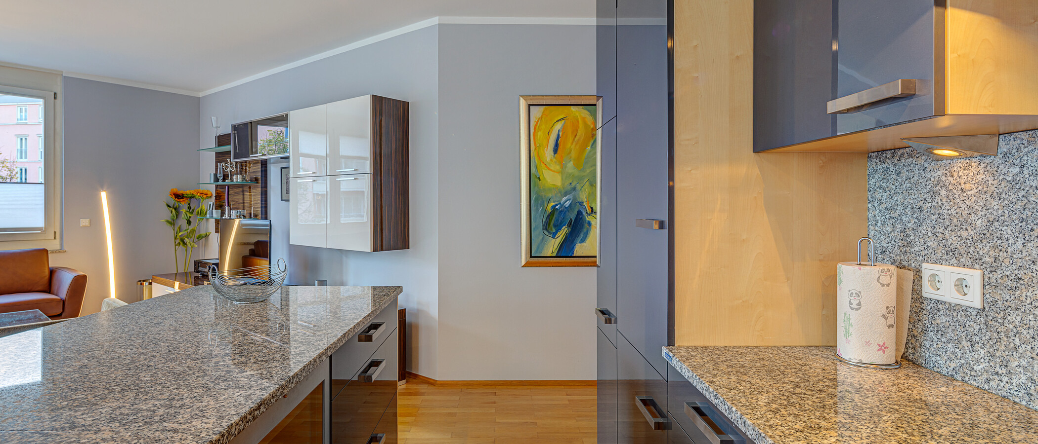 квартира München Haidhausen 02 кухня 9391