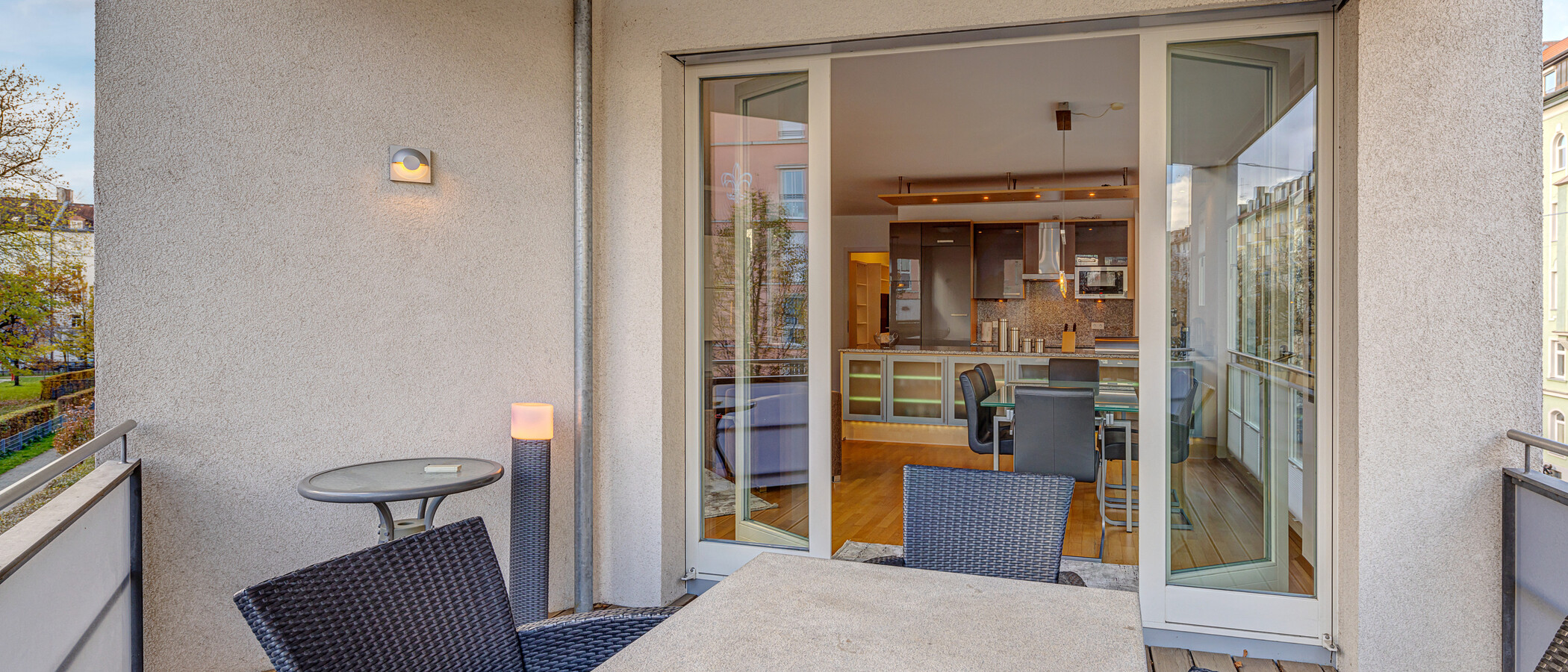 квартира München Haidhausen 02 балкон 9391