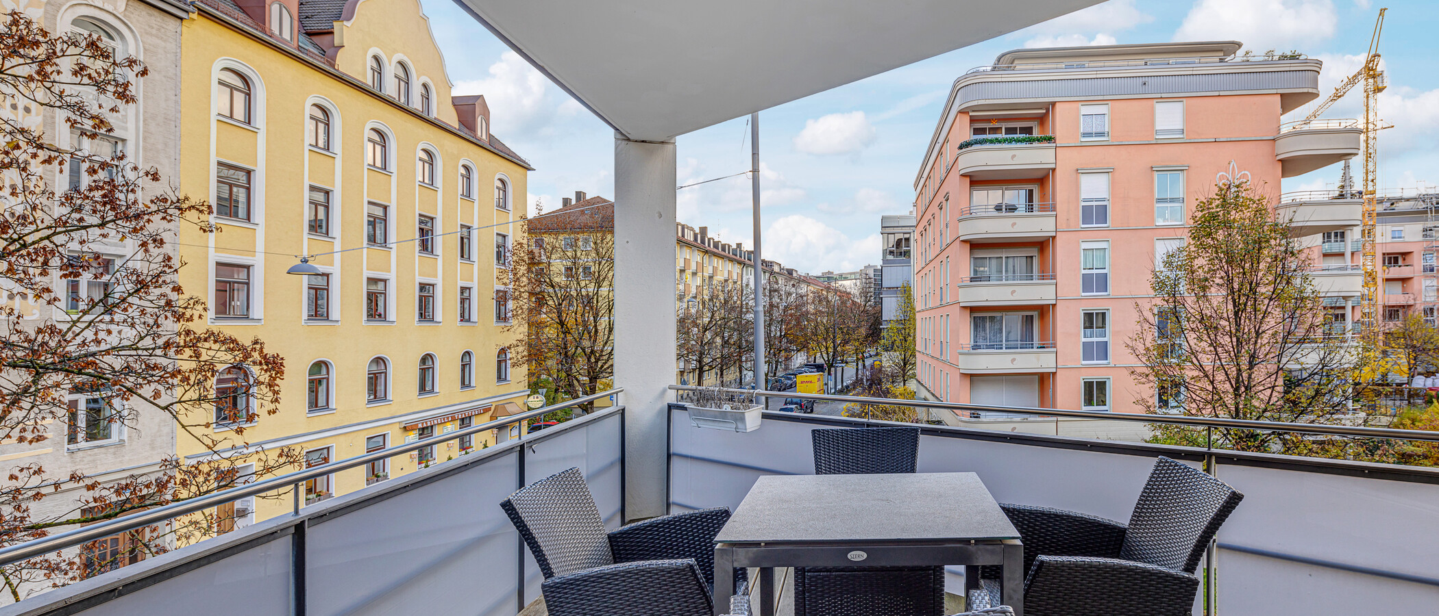 квартира München Haidhausen 04 балкон 9391