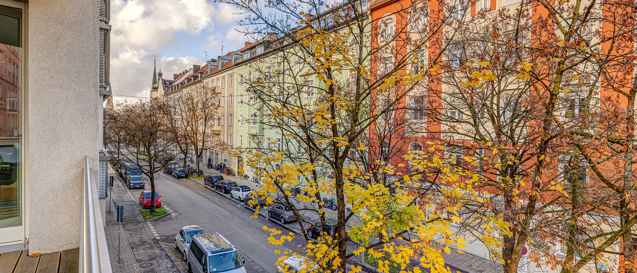 квартира München Haidhausen 03 вид из окна 9391