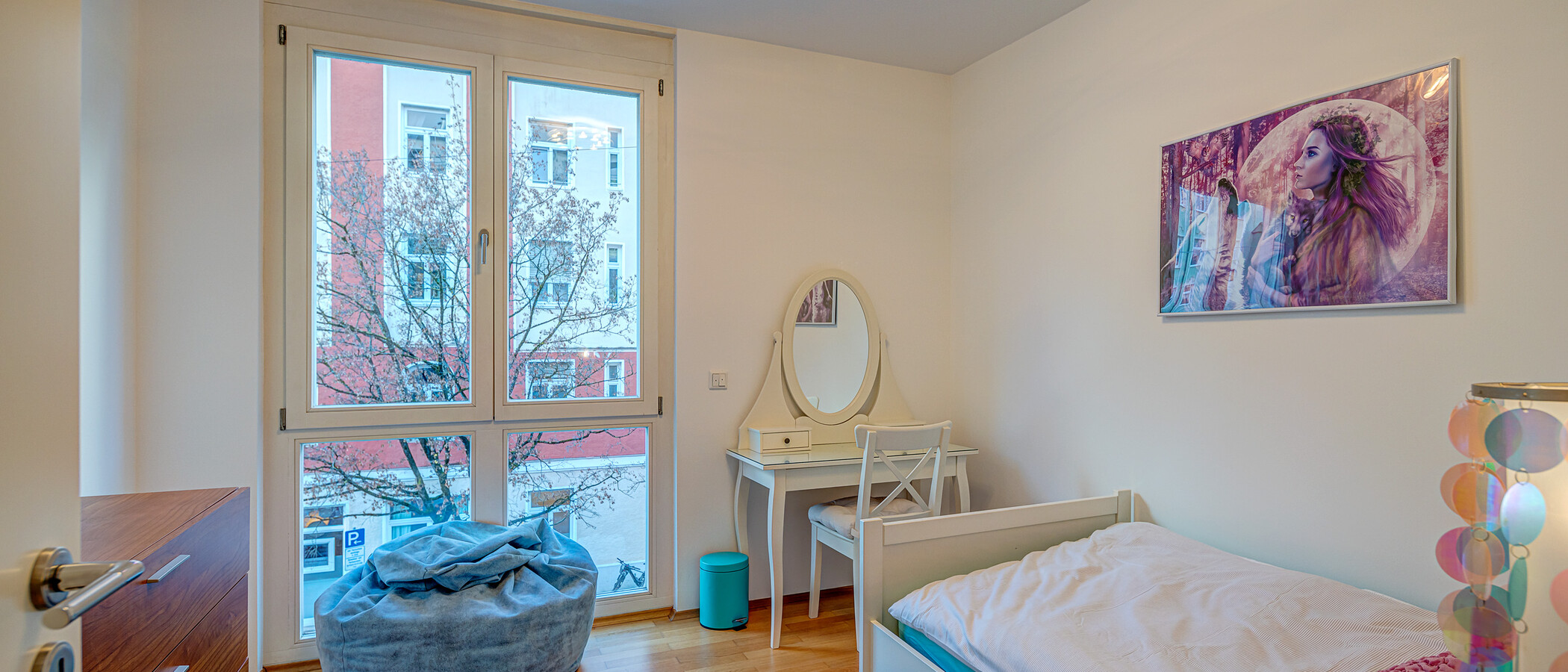 квартира München Haidhausen 01 2-я спальная комната 9391