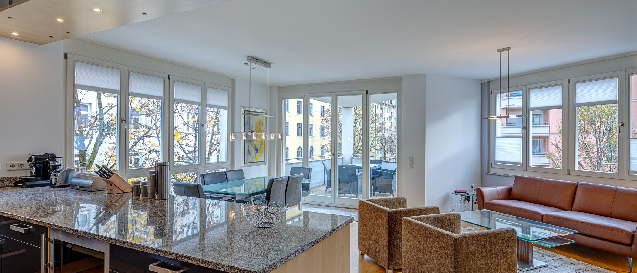 квартира München Haidhausen 02 жилое пространство 9391