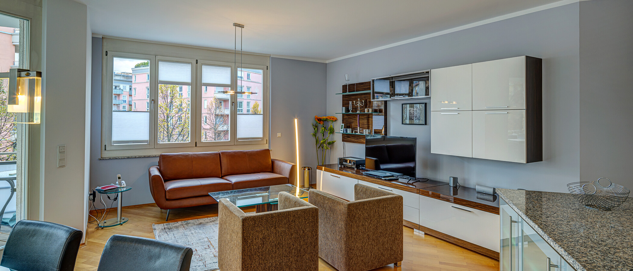 квартира München Haidhausen 04 жилое пространство 9391