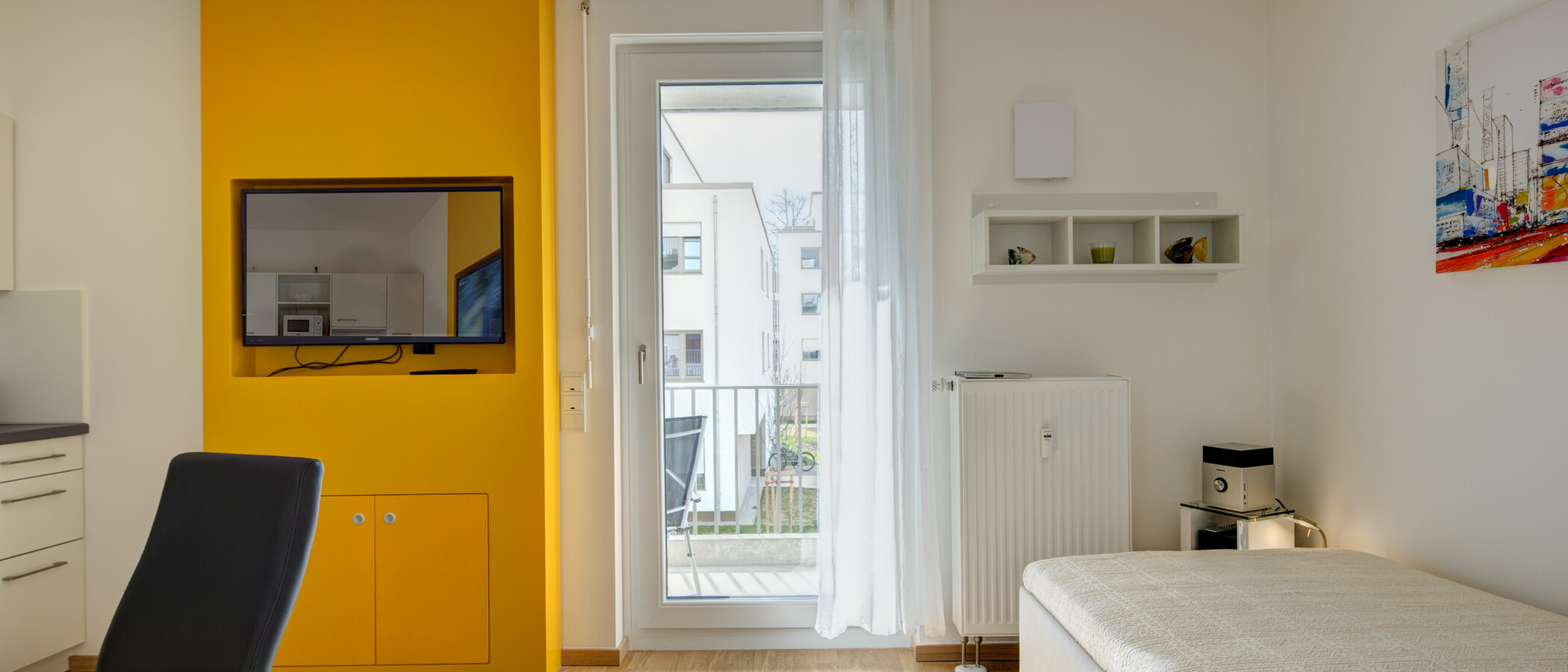 квартира München Giesing 02 гостиная 9397