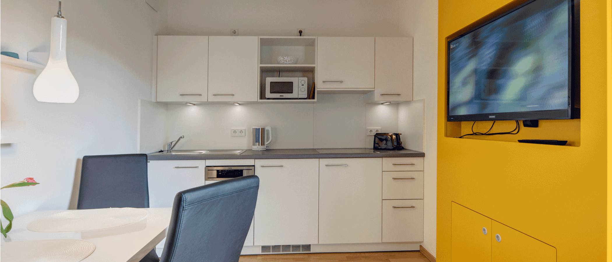 квартира München Giesing 03 гостиная 9397