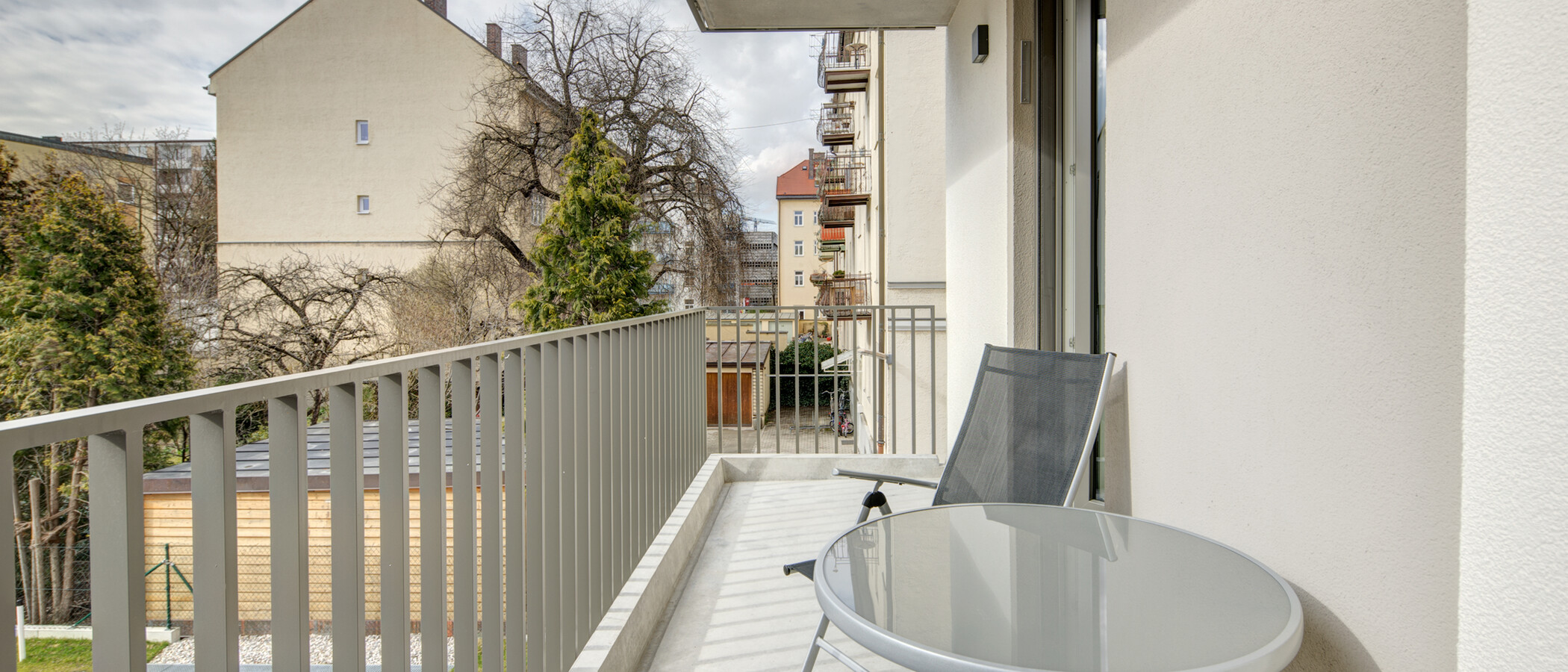 квартира München Giesing 01 балкон 9397
