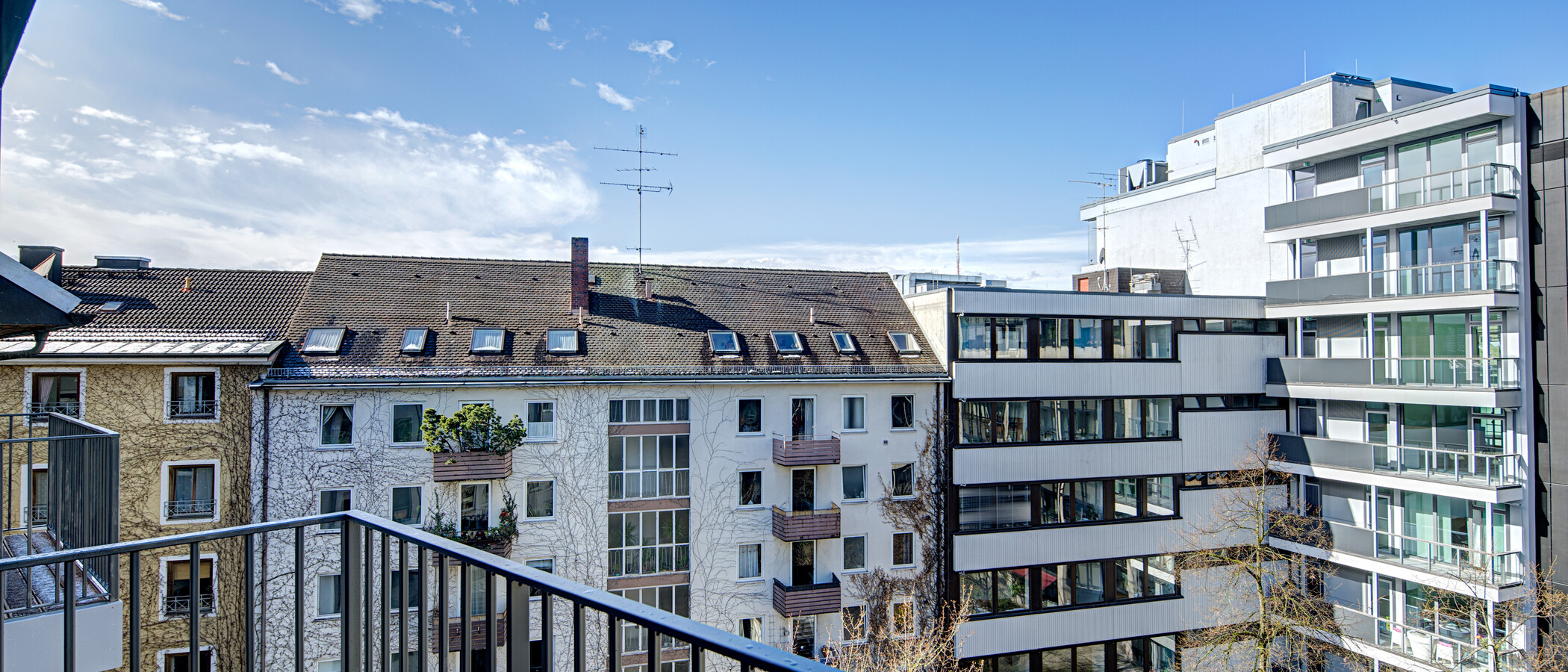 квартира München Maxvorstadt - Westen 04 терраса 9408