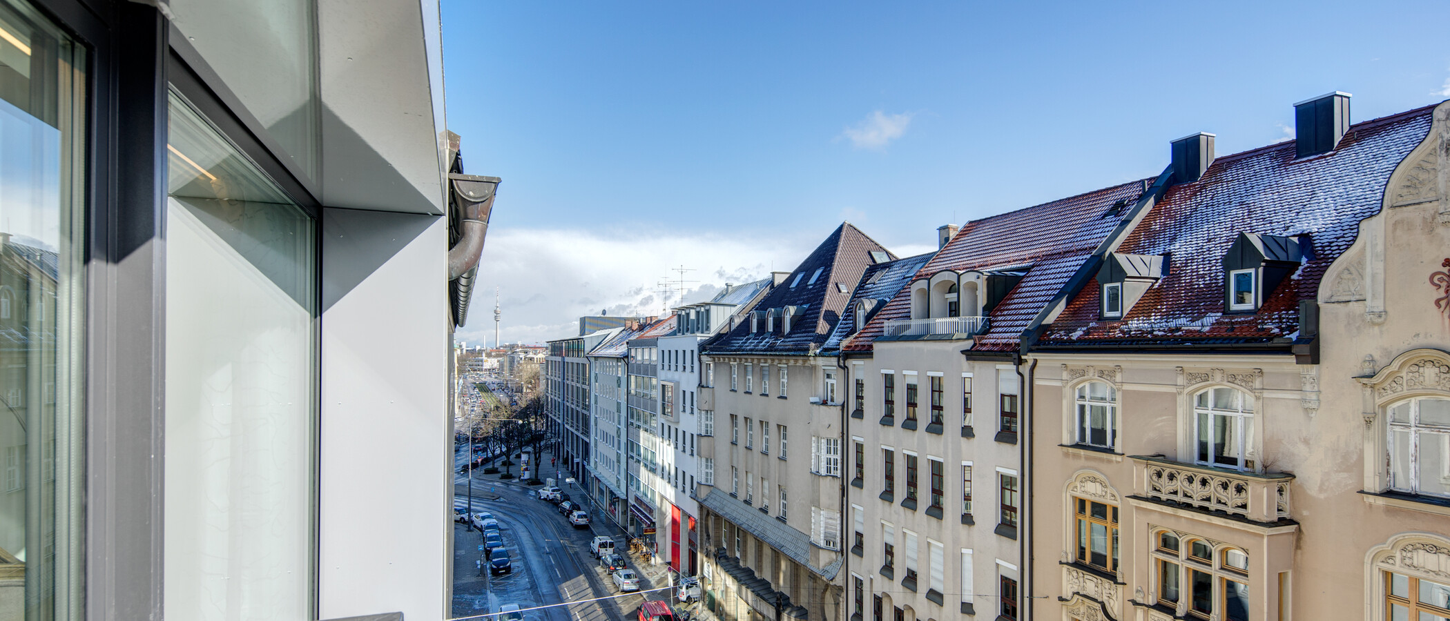квартира München Maxvorstadt - Westen 04 вид из окна 9408