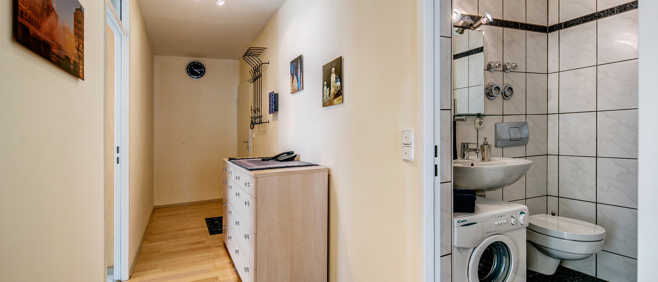 квартира München Maxvorstadt - Universitätsviertel 01 коридор 9416