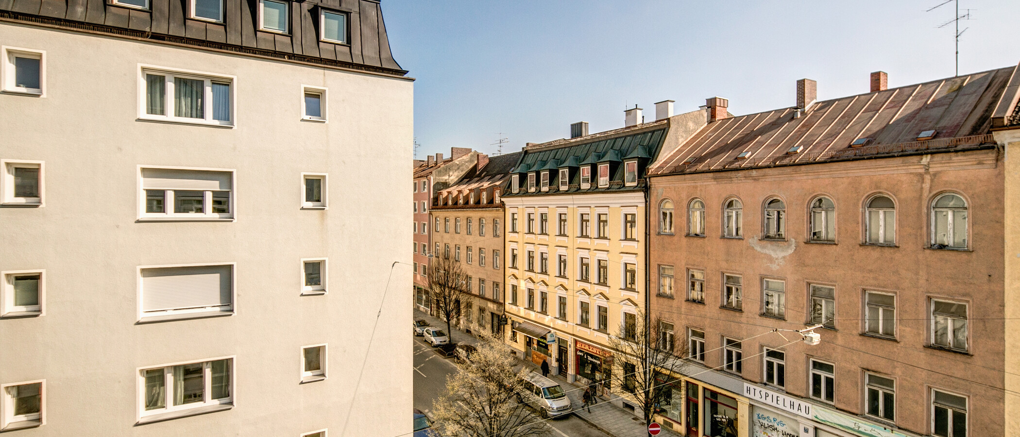квартира München Maxvorstadt - Universitätsviertel 01 вид из окна 9416