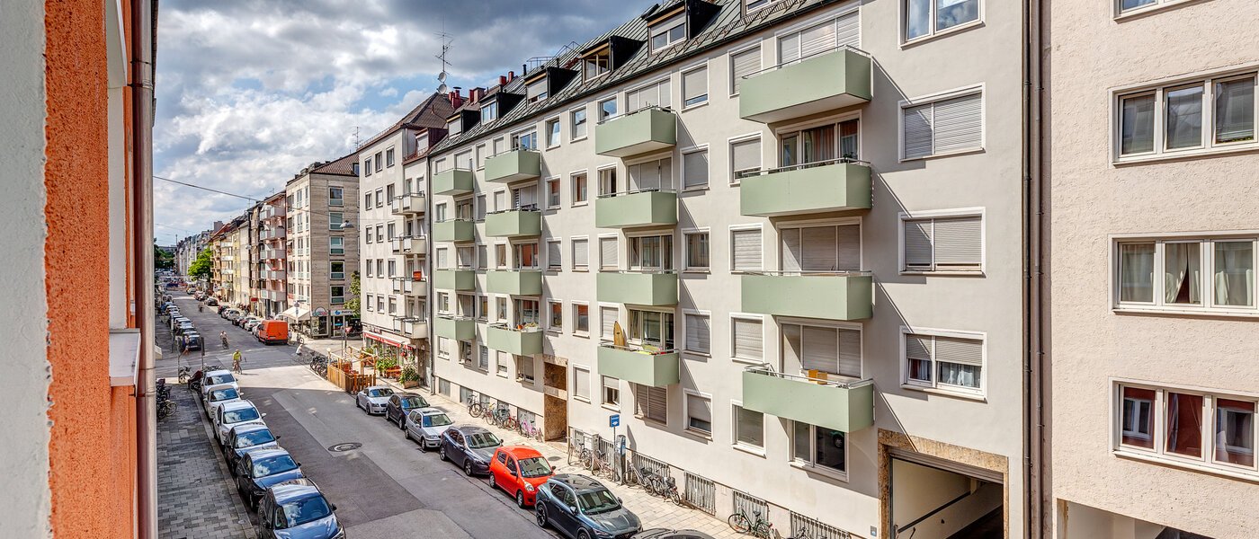 квартира München Maxvorstadt - Museumsviertel 03 вид из окна 9424