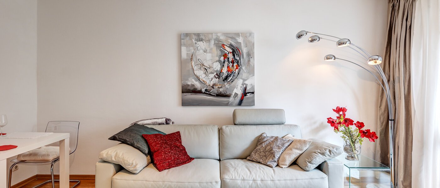 квартира München Maxvorstadt - Museumsviertel 02 гостиная 9424