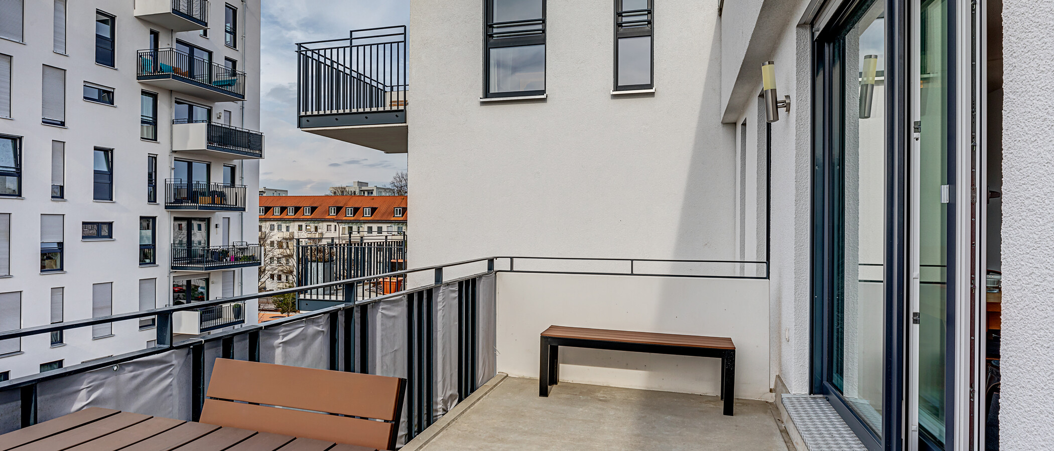 квартира München Obergiesing 02 балкон 9441