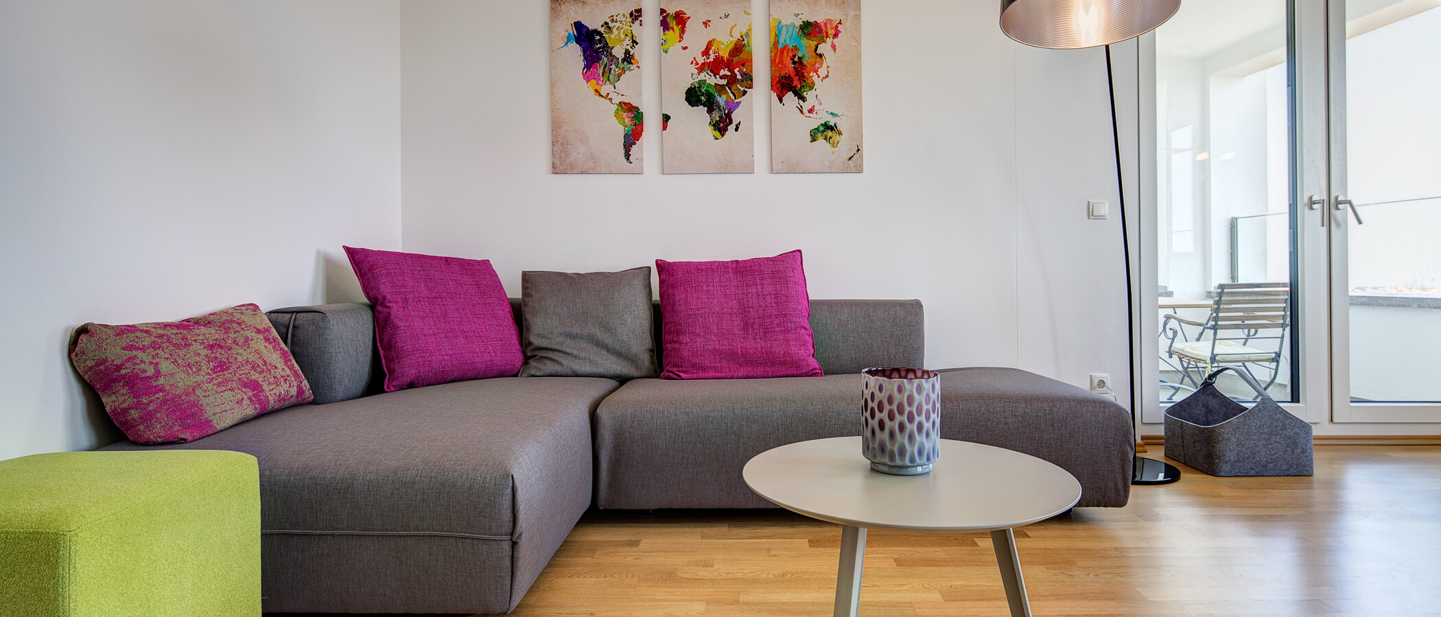 квартира München Obersendling 02 гостиная 9445