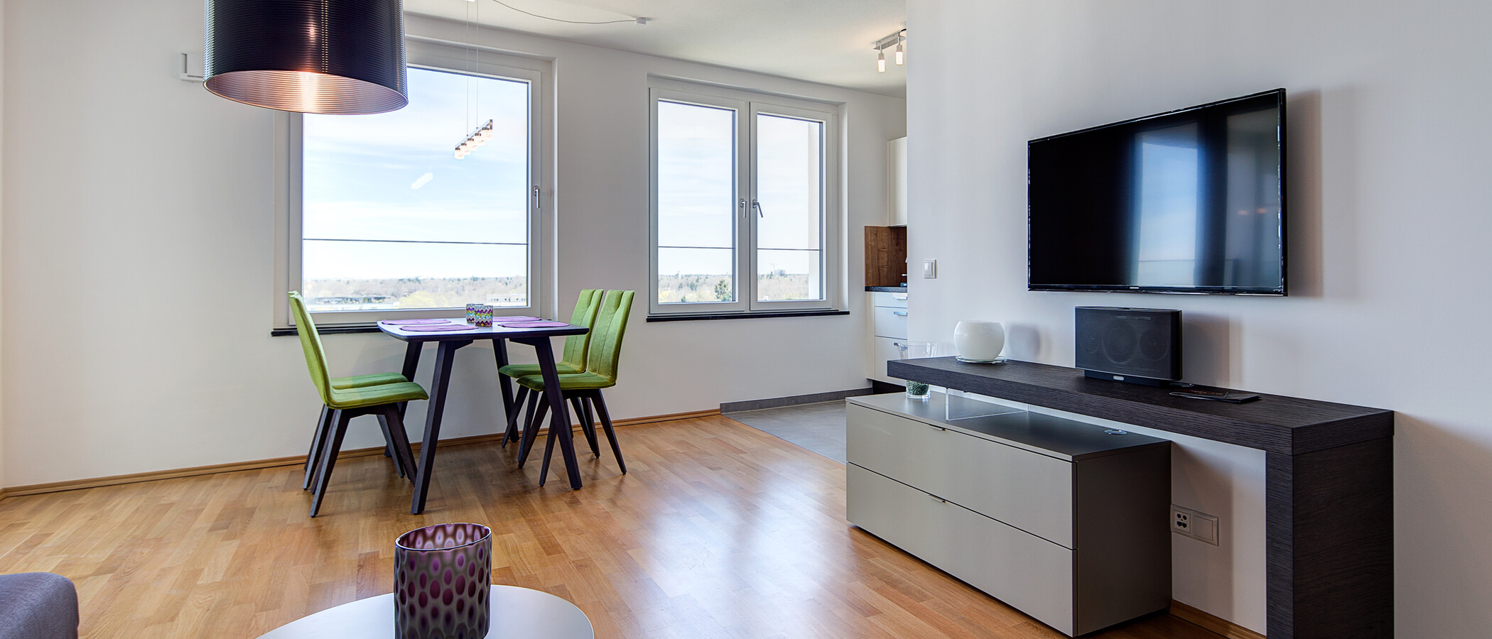 квартира München Obersendling 04 гостиная 9445