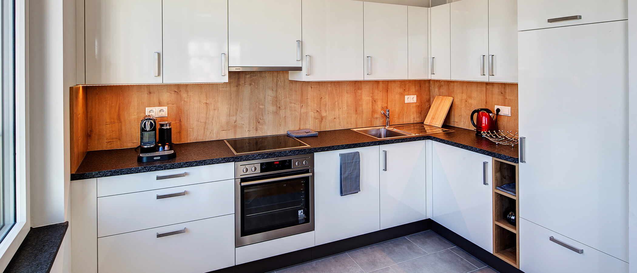 квартира München Obersendling 02 кухня 9445