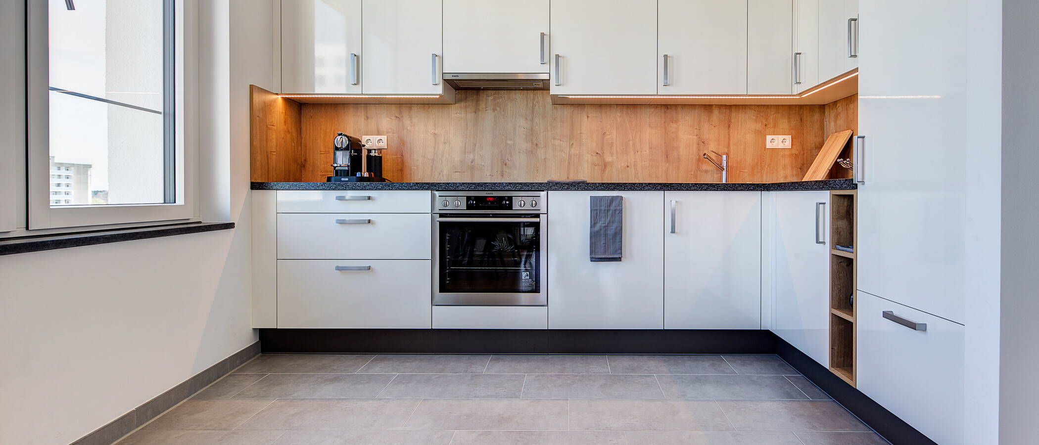 квартира München Obersendling 03 кухня 9445