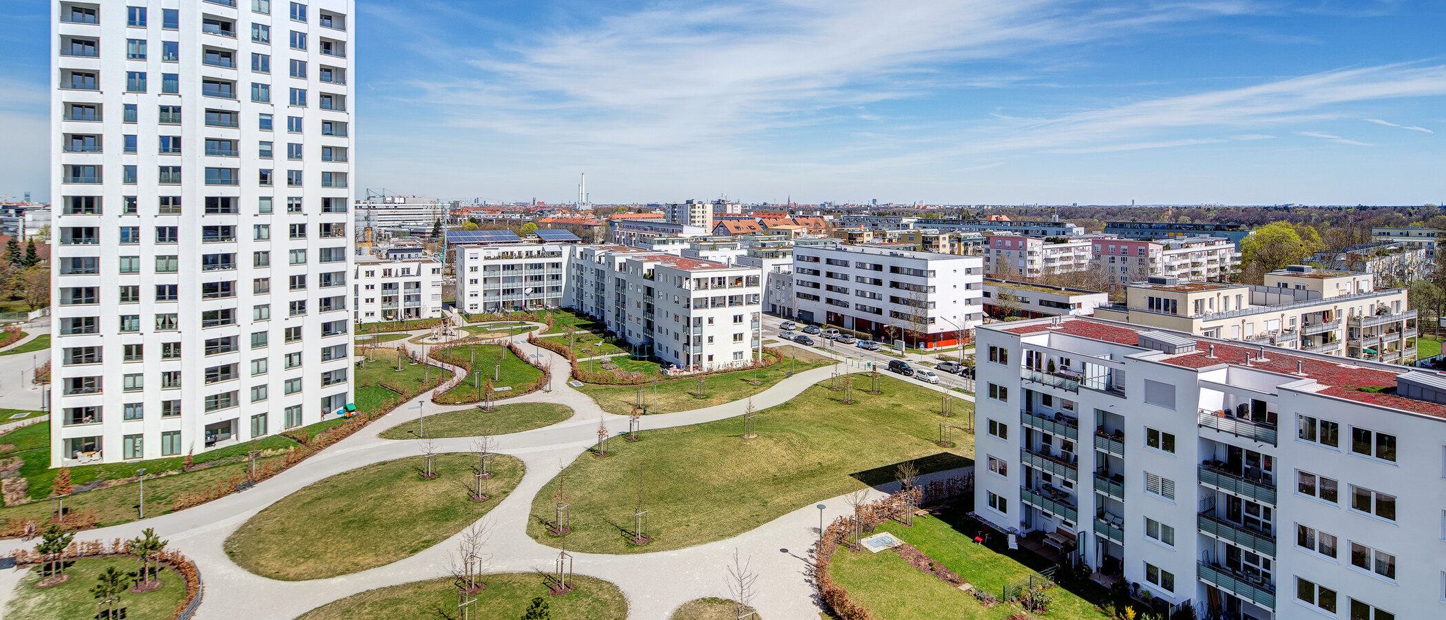 квартира München Obersendling 04 вид из окна 9445