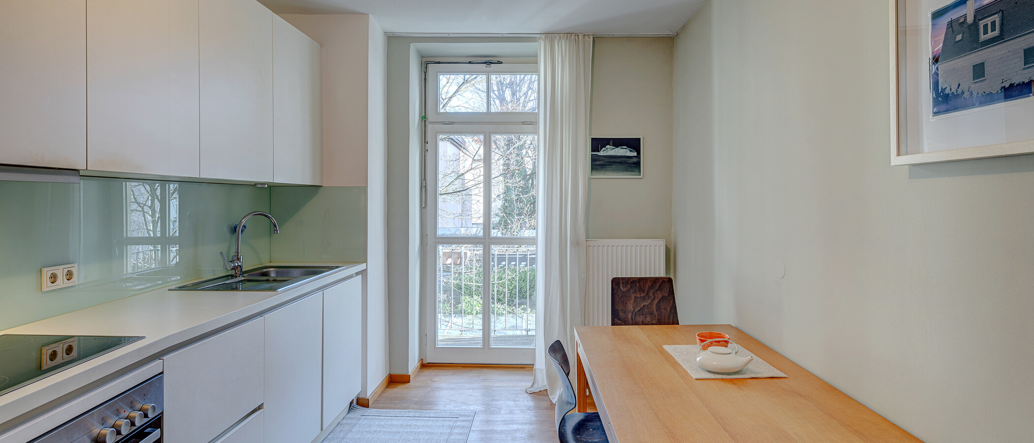 квартира München Haidhausen 01 кухня 9460