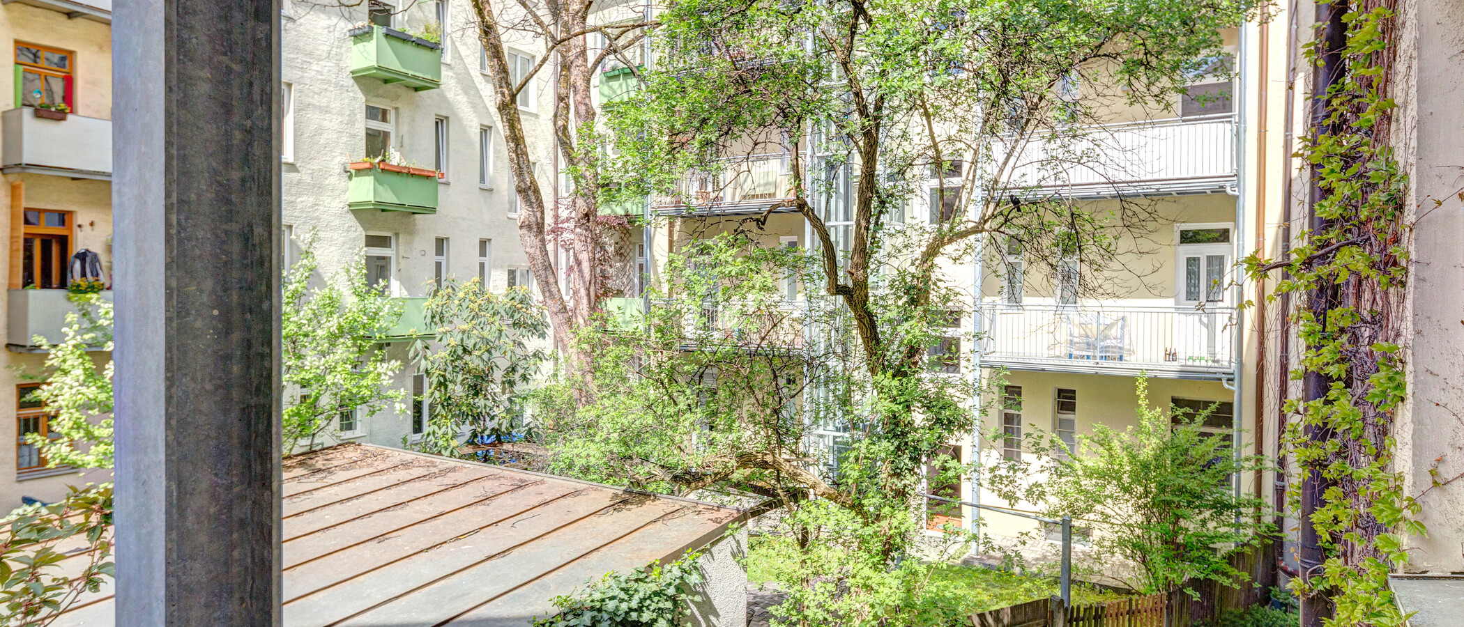 квартира München Haidhausen 02 вид из окна 9460