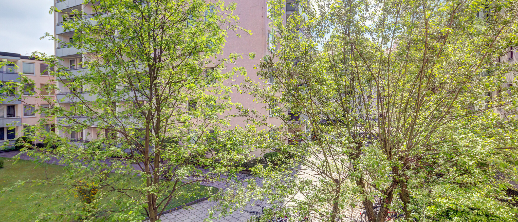 квартира München Haidhausen 04 вид из окна 9460