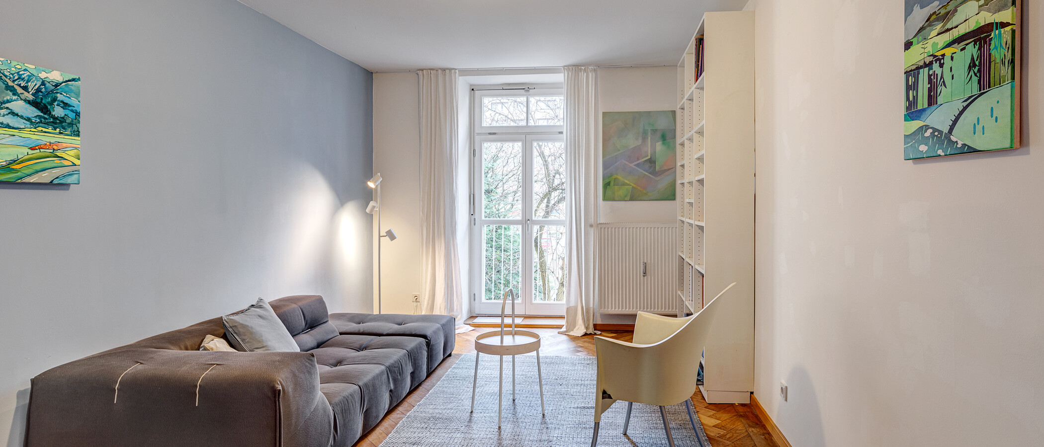 квартира München Haidhausen 01 гостиная 9460