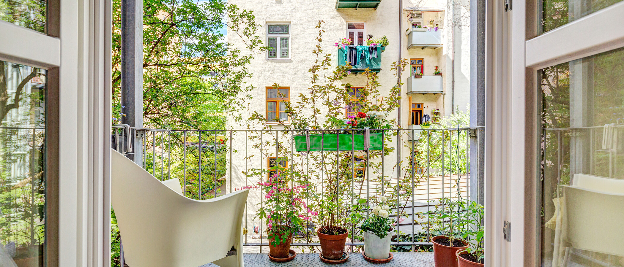 квартира München Haidhausen 01 2-ой балкон 9460