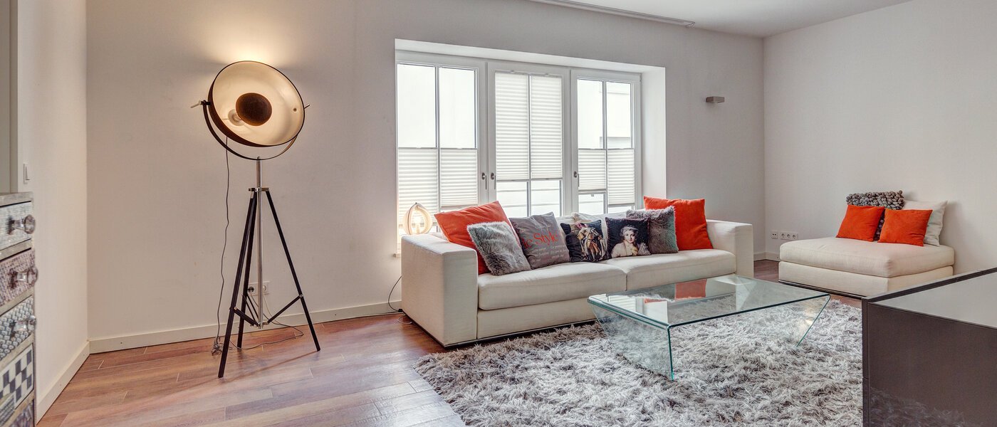 квартира München Lehel 02 гостиная 9478