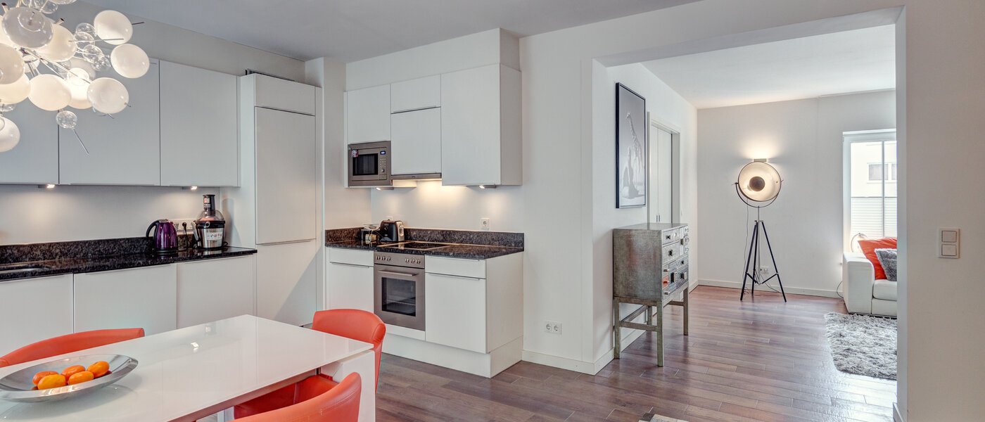 квартира München Lehel 03 кухня 9478