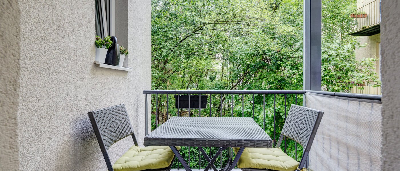 квартира München Lehel 01 балкон 9478