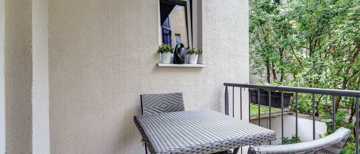 квартира München Lehel 02 балкон 9478