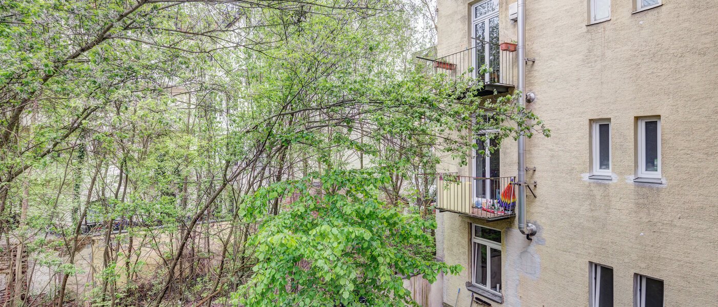 квартира München Lehel 01 вид из окна 9478