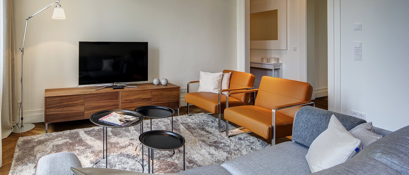 квартира München Maxvorstadt - Rund um den Josephplatz 06 гостиная 9480