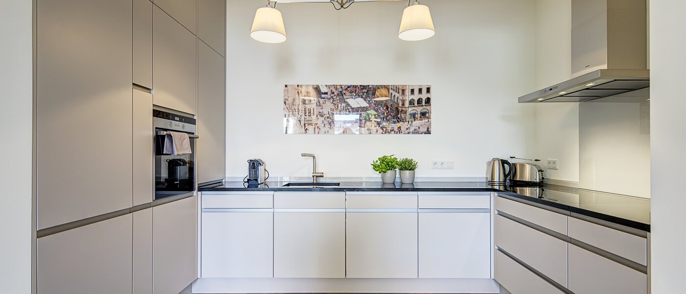 квартира München Maxvorstadt - Rund um den Josephplatz 01 кухня 9480