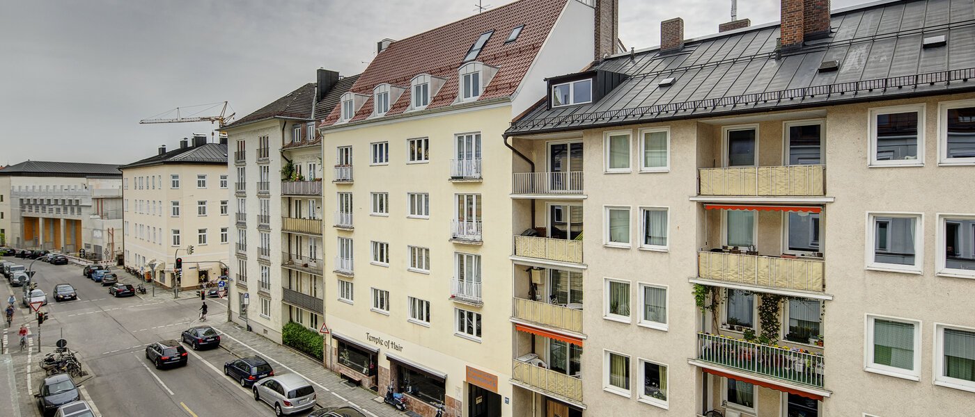 квартира München Maxvorstadt - Rund um den Josephplatz 04 вид из окна 9480