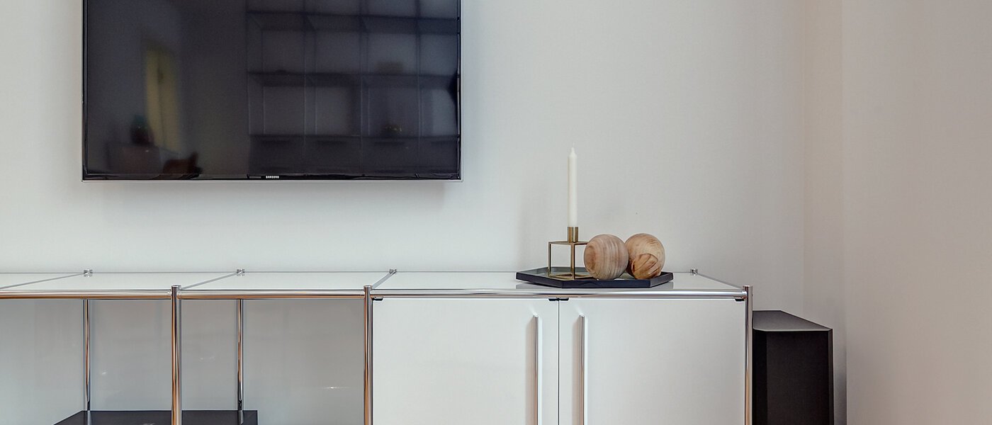 квартира München Schwabing (rechts der Leopoldstraße) 05 гостиная 9520