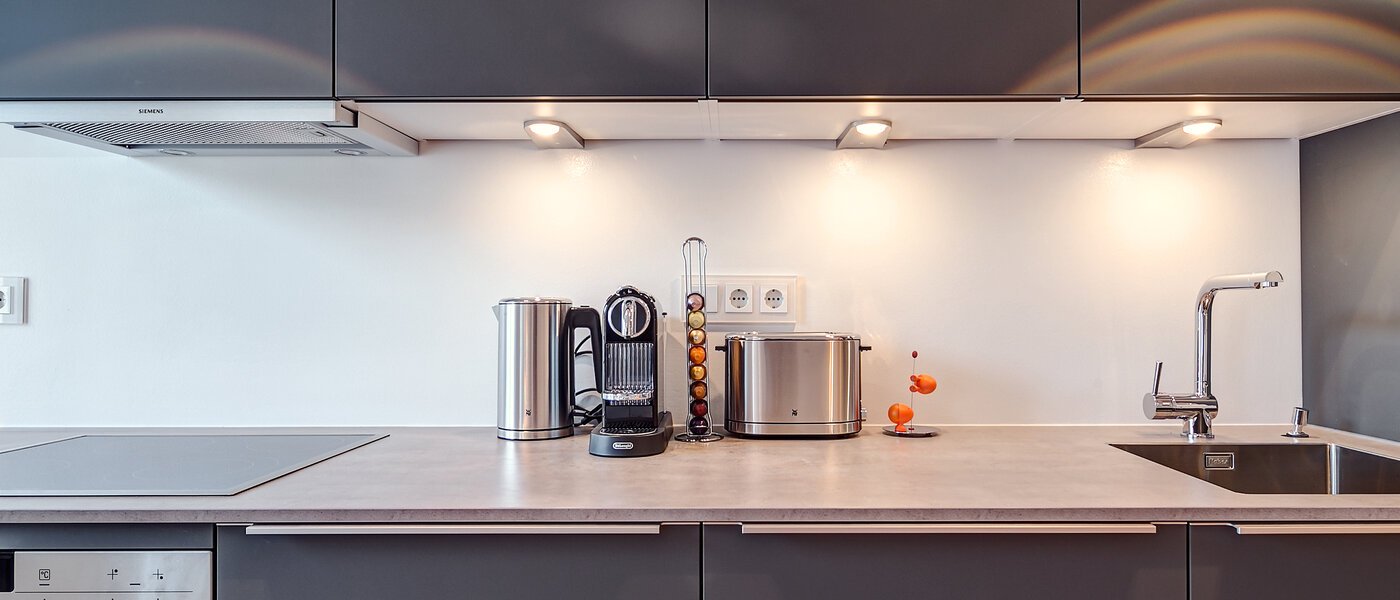 квартира München Schwabing (rechts der Leopoldstraße) 02 кухня 9521