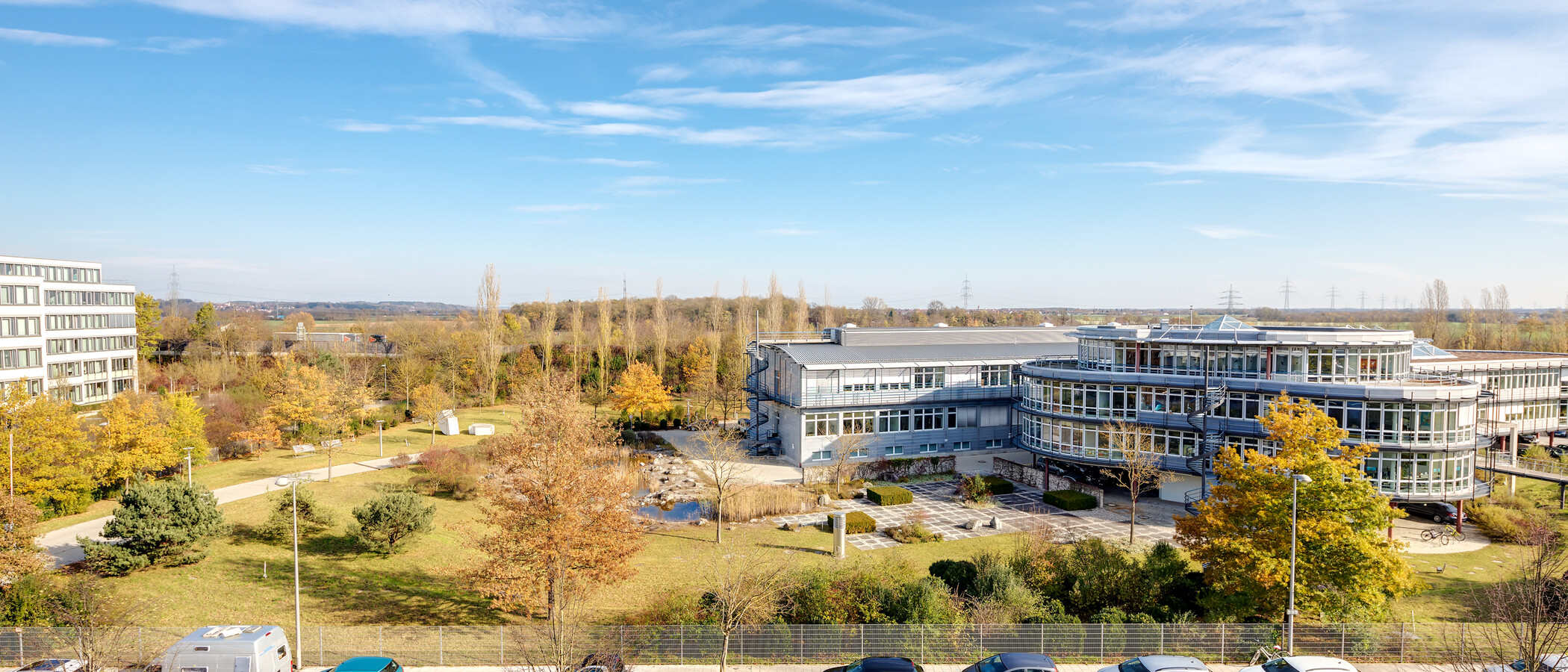 квартира Unterschleißheim 02 вид из окна 9534